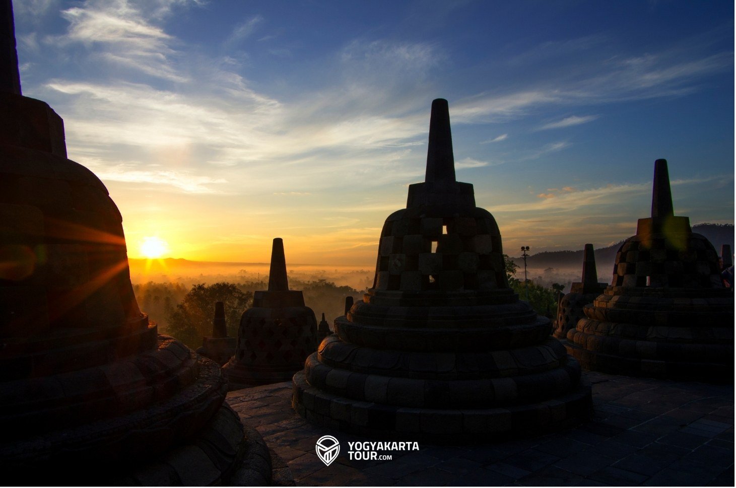 Borobudur Sunrise (At The Temple) and Borobudur Cycling Tour ...