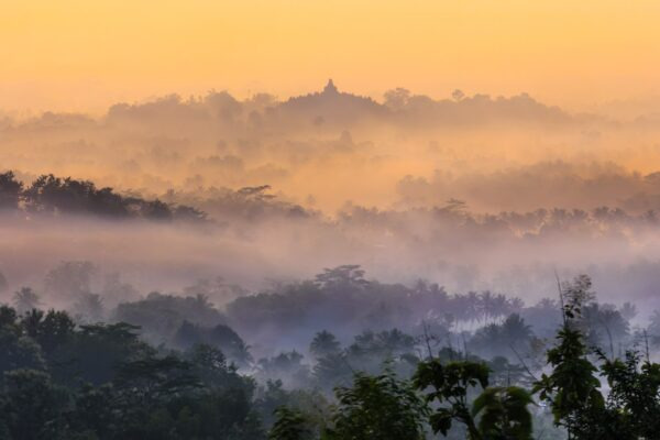 borobudur sunrise setumbu hill