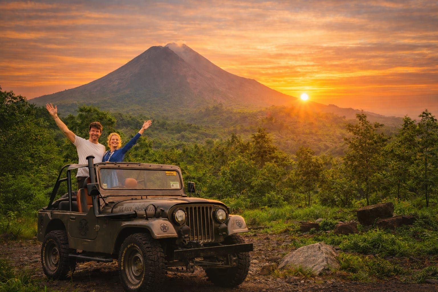 Merapi Sunrise Tour by Jeep