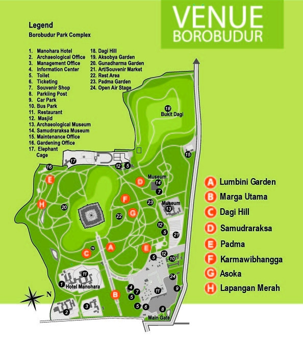 venue borobudur